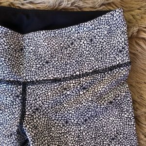 Lululemon Wunder Under Floral Leggings